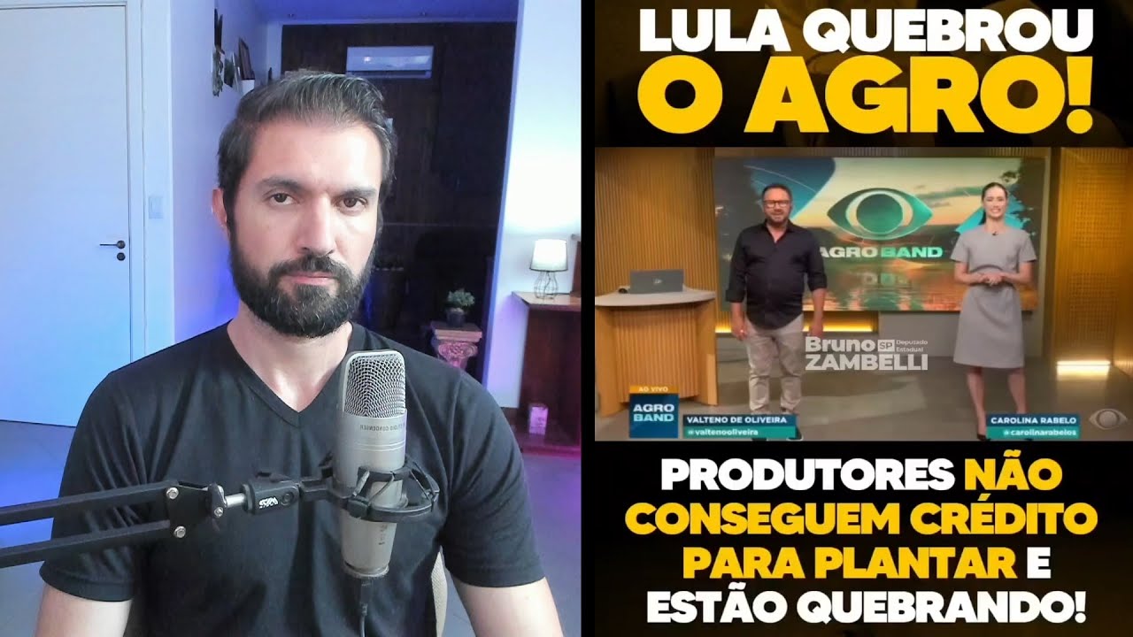 LULA QUEBROU O AGRO! O Fim dos Produtores Rurais no Brasil!