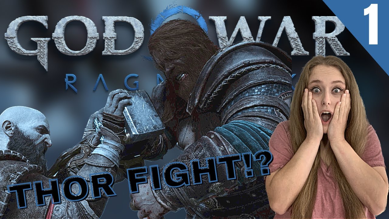 WE FIGHT THOR!? - God of War Ragnarok First Time Playing // Spiggs Gaming