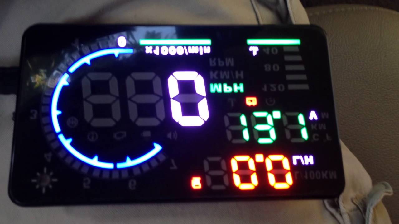 Digital HUD A8 Unboxing and Demo Fail