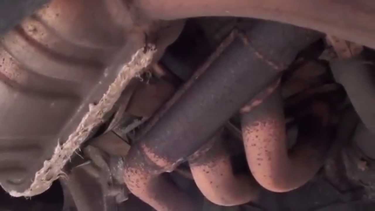 Repairing A Car Exhaust Blow or hole