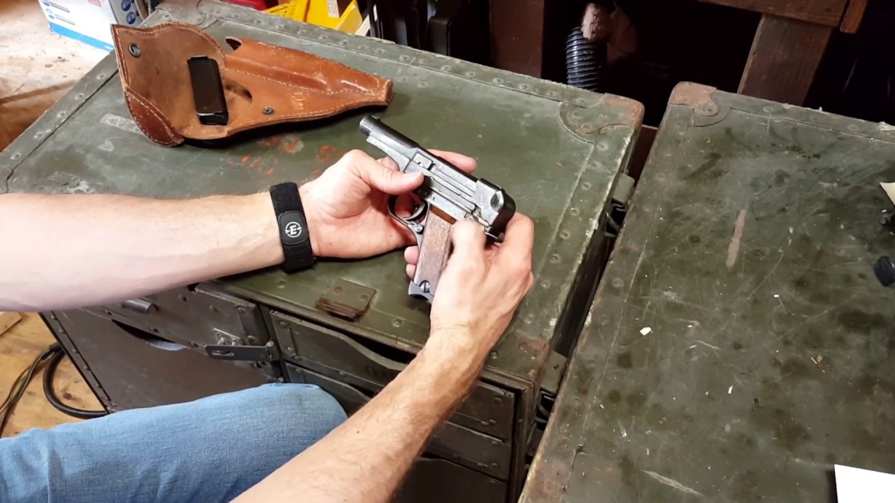 Japanese Type 94 Nambu Pistol Overview WW2 WWii