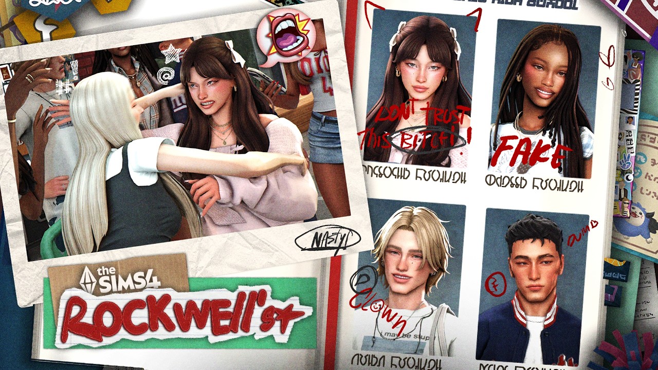 THESE MESSY A$% TEENS!!! 😭 | The Sims 4 Rockwell's