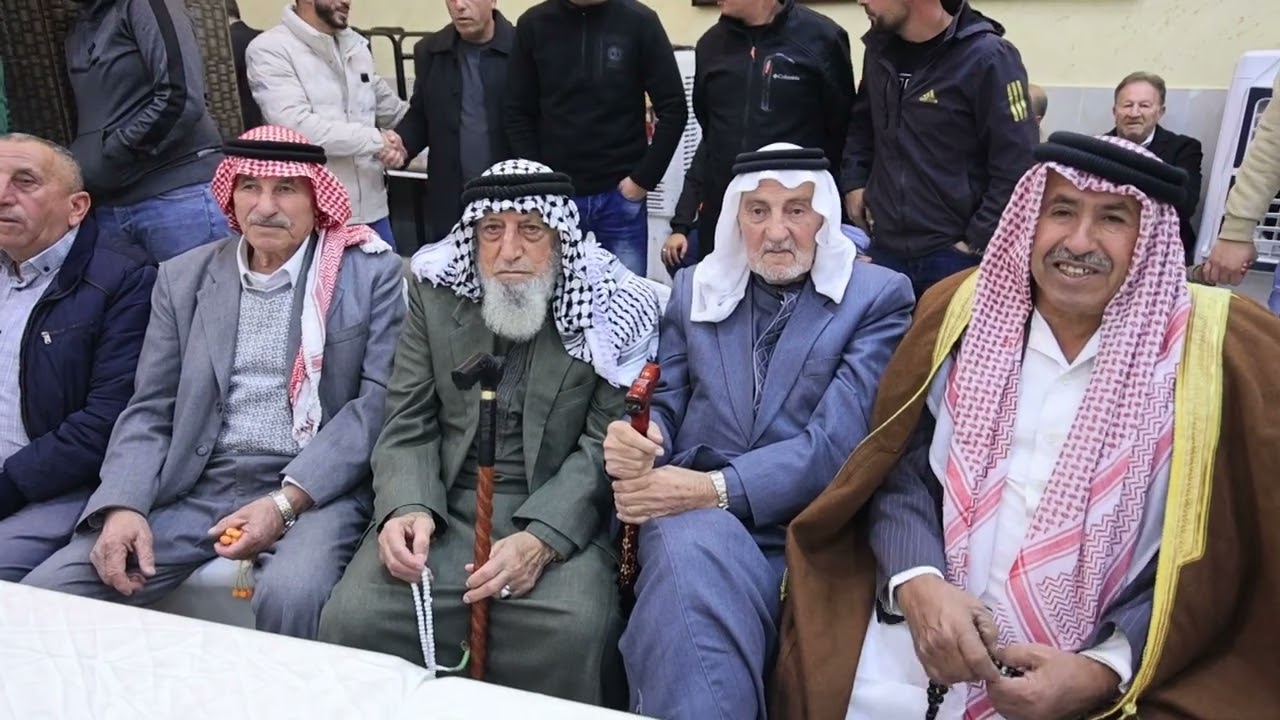 جاهة و طلبة العريس د كتور  شادي احمد ( زاهي)  العمري صلاح الين