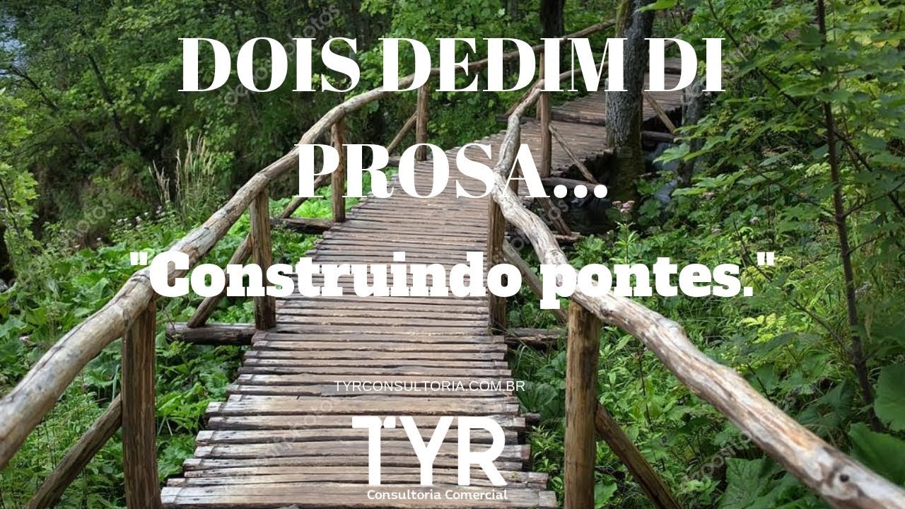 Construindo pontes.