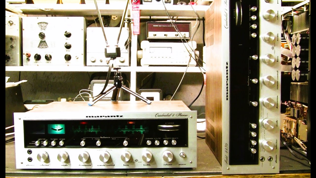 Два усилителя Marantz 4430 в сборе.