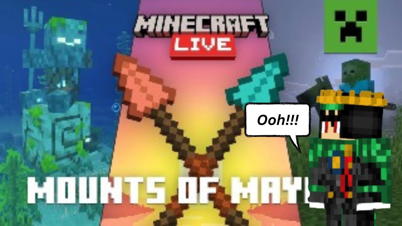 Reacting Minecraft Live
