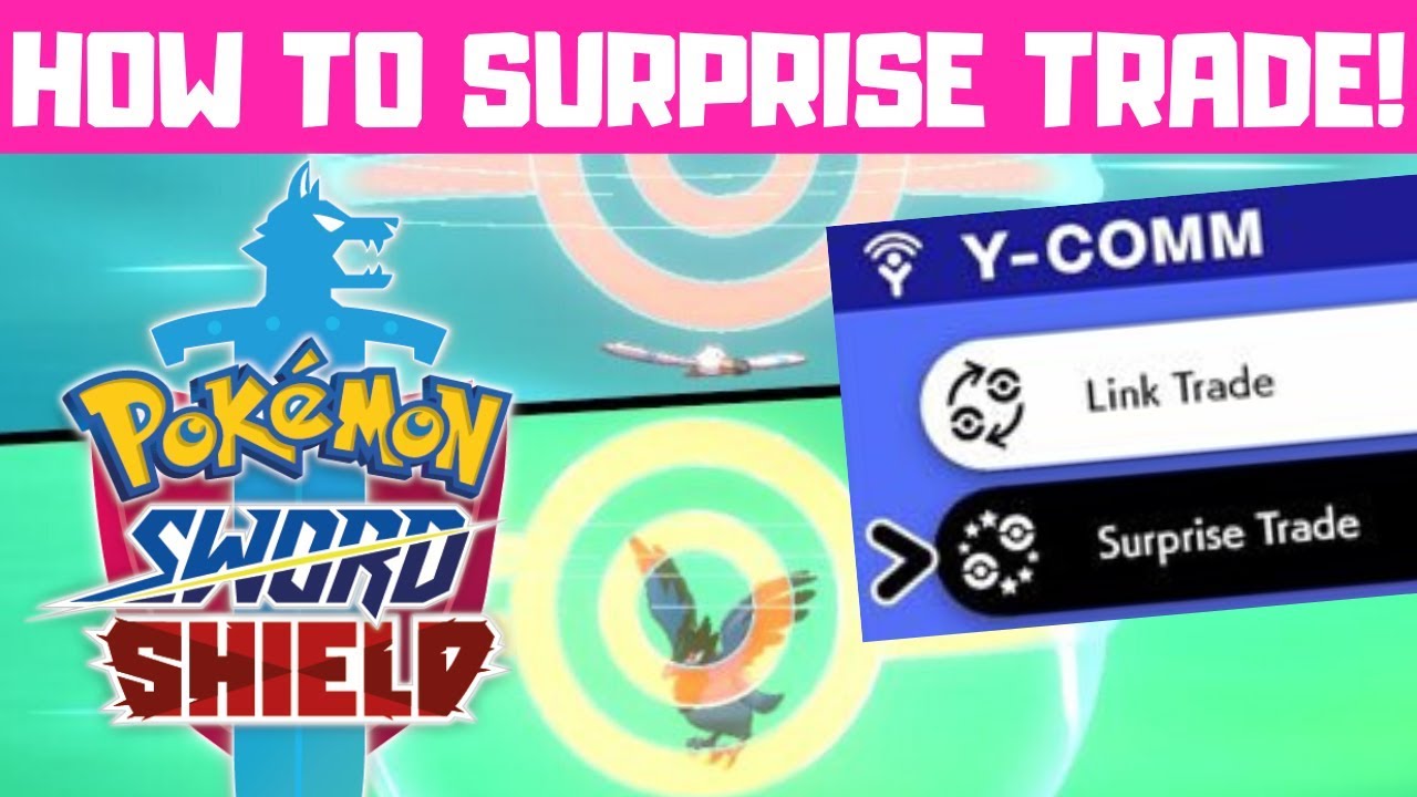 How to Surprise Trade in Pokemon Sword & Shield! (Wonder Trade)