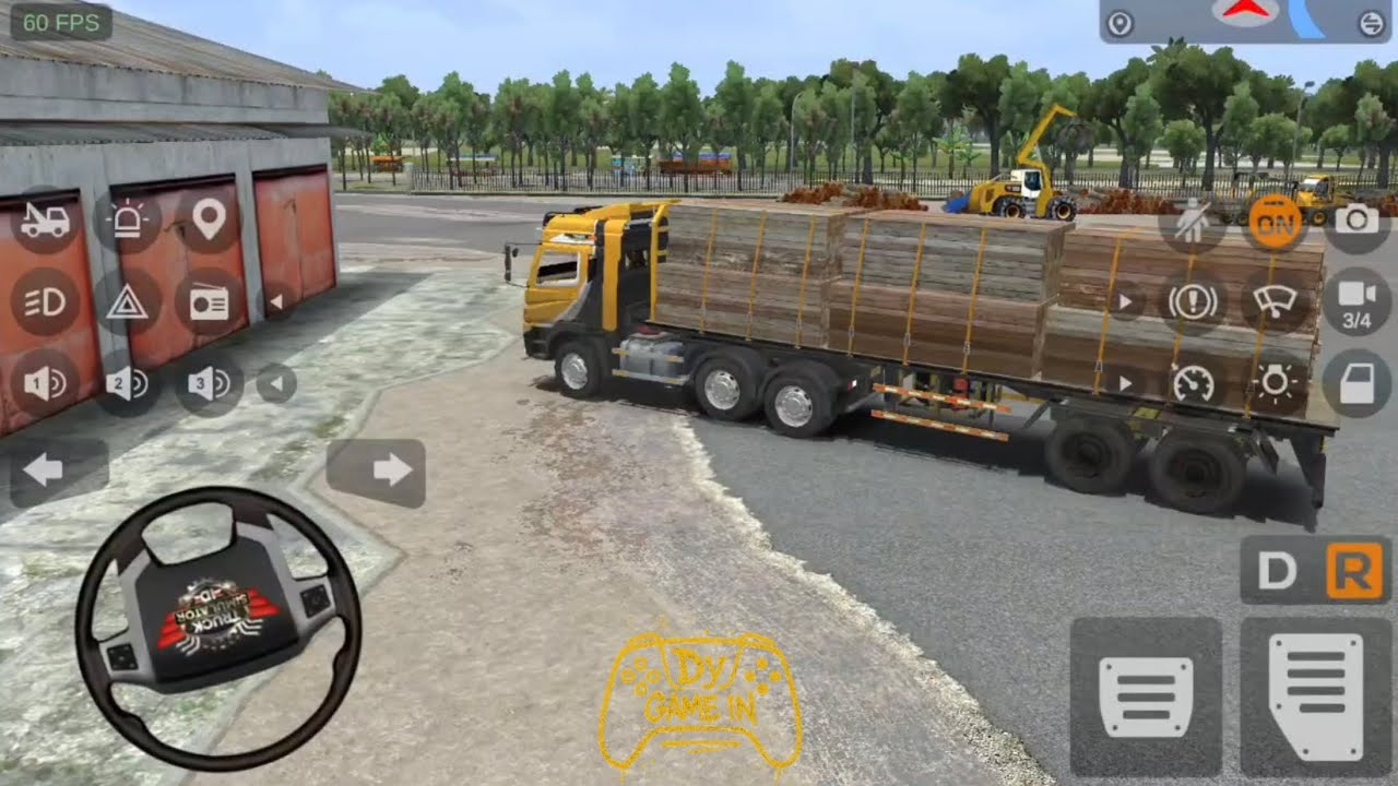 Game Truck ‼️  truck antar kayu  #trucksimulatorindonesia #trucksid #trukoleng #trukmania #trucksid 