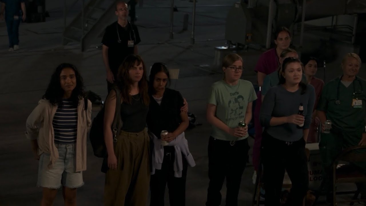 Day shift cast ending || Dr. Santos, King, McKay, Javadi and Mohan - The Pitt: || 1080P HD CLIP