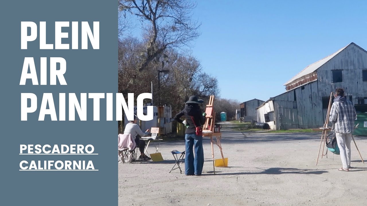 PLEIN AIR oil painting with MAURA CARTA and CAROLE RAFFERTY