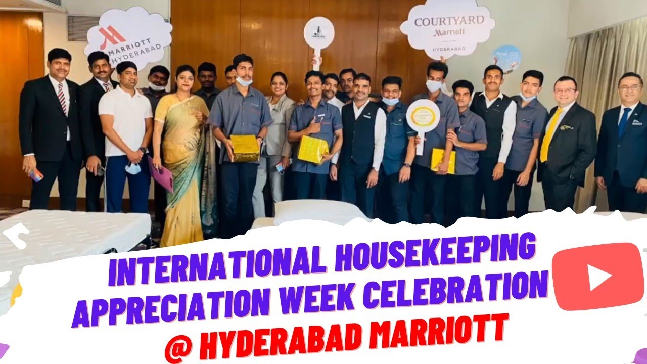 International Housekeeping Appreciation Week Celebrations : HYDERABAD MARRIOTT HOTEL & CONVENTIONAL