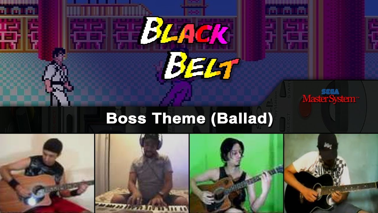 Black Belt - Boss (Ballad Version) GuitarDreamer, Tribbiani, AndMarks and Dark Hunter (Cover)