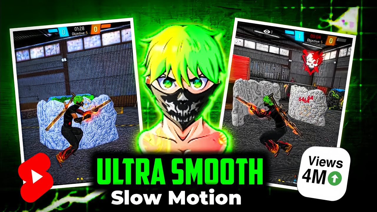 Make Ultra Smooth Slow Motion Like @zoroffxx  // FreeFire Slow Motion Video Editing