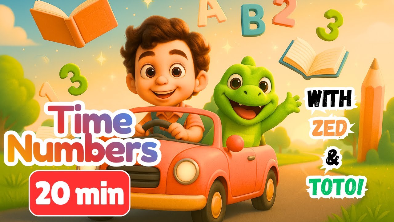 Sing the Numbers! Zed & Toto&rsquo;s Counting Fun for Kids | Nursery Rhymes Mix