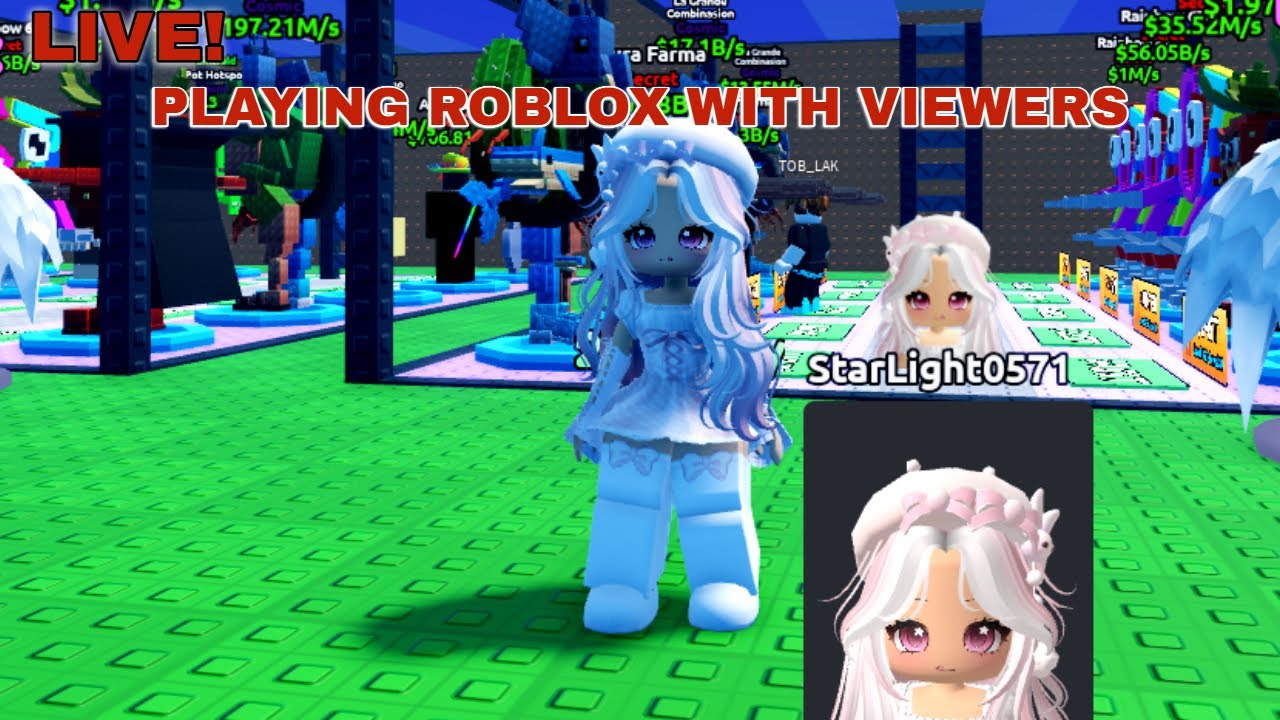 Playing ROBLOX with VIEWERS Part 46 #roblox #fyp #shorts #robloxgaming