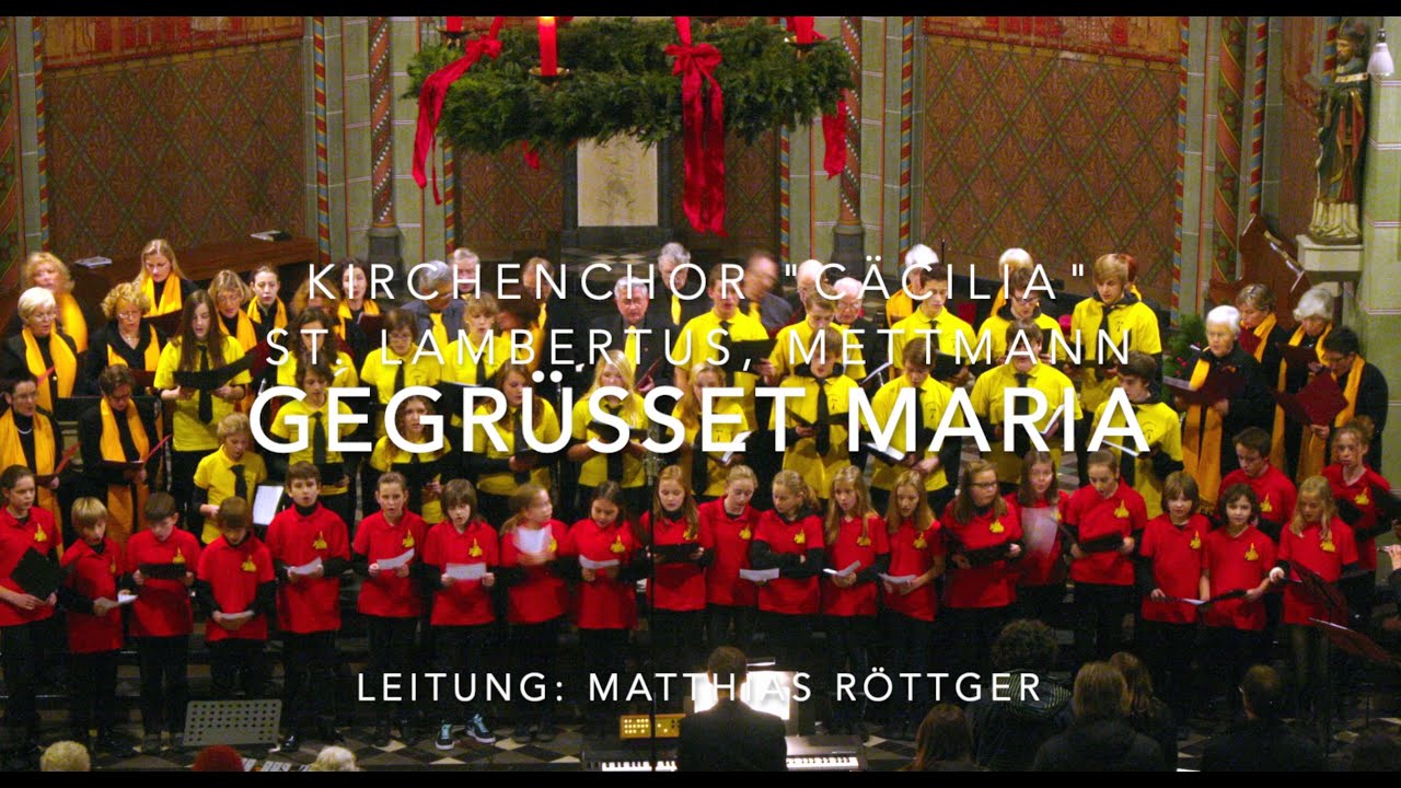 Gegrüßet Maria (J. Brahms)