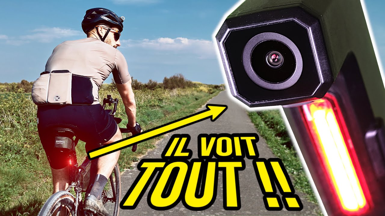 CET ÉCLAIRAGE VÉLO SURVEILLE VOS ARRIÈRES ! (Test Tooo Cycling DVR80)