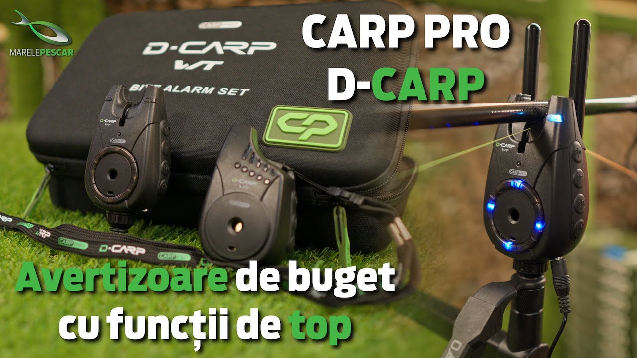 Set Avertizoare Carp Pro D-Carp | MarelePescar | Ionel Iancu