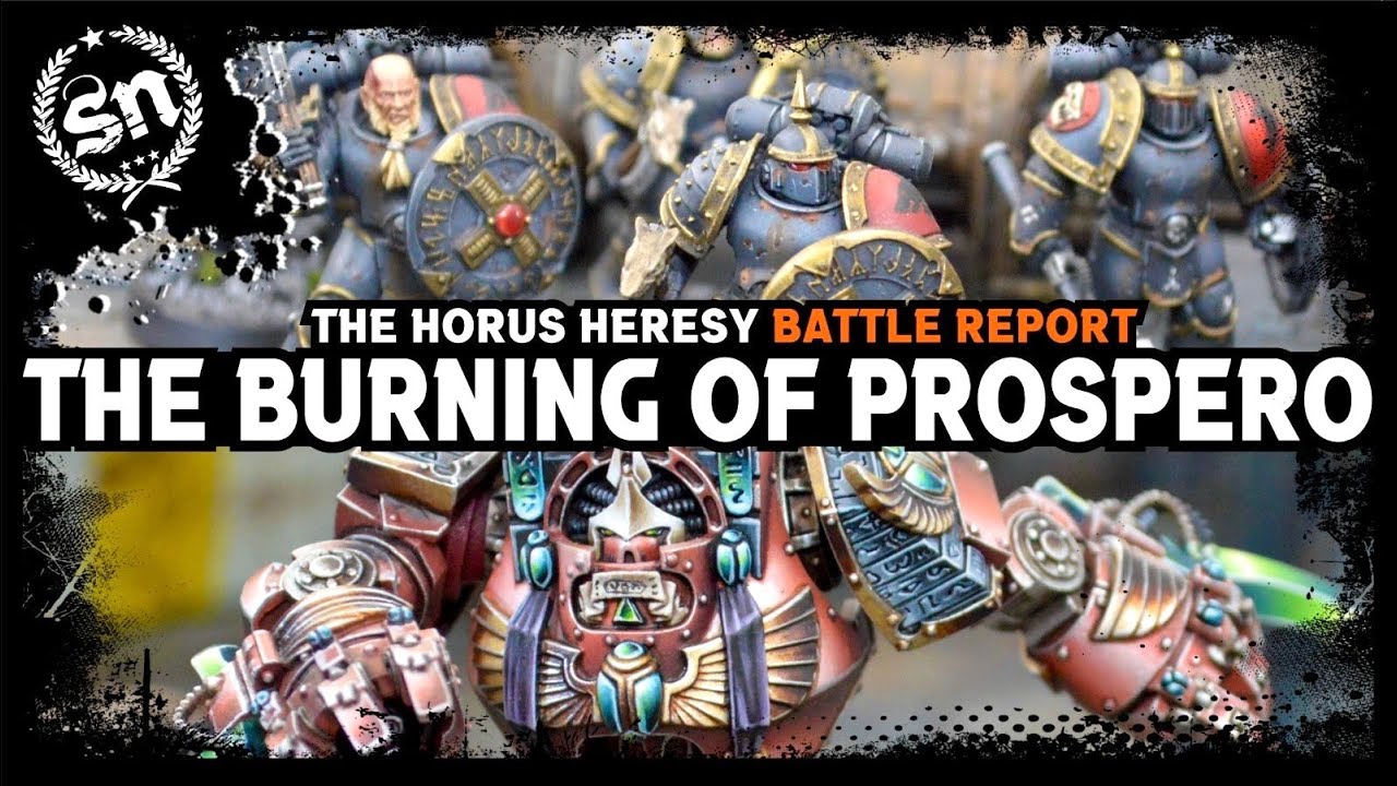 The Burning of Prospero (Part 1) - The Horus Heresy (Battle Report)