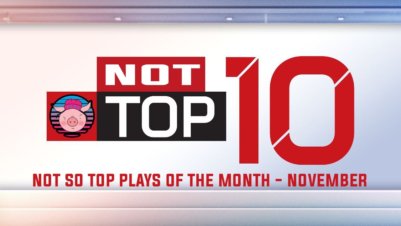 NHL 23 NOT SO TOP PLAYS OF THE MONTH - NOVEMBER