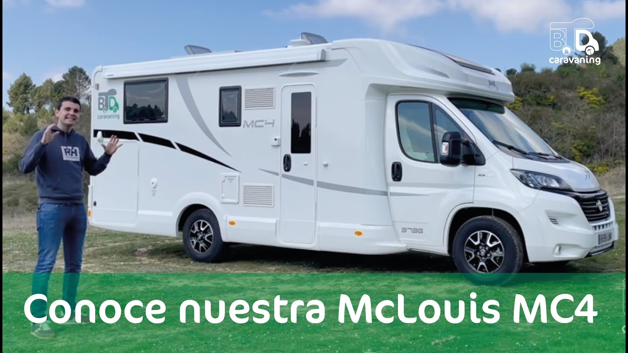 Nuestra McLouis MC4 373 de BTD Caravaning al detalle. Descubre su distribución interior y sus extras
