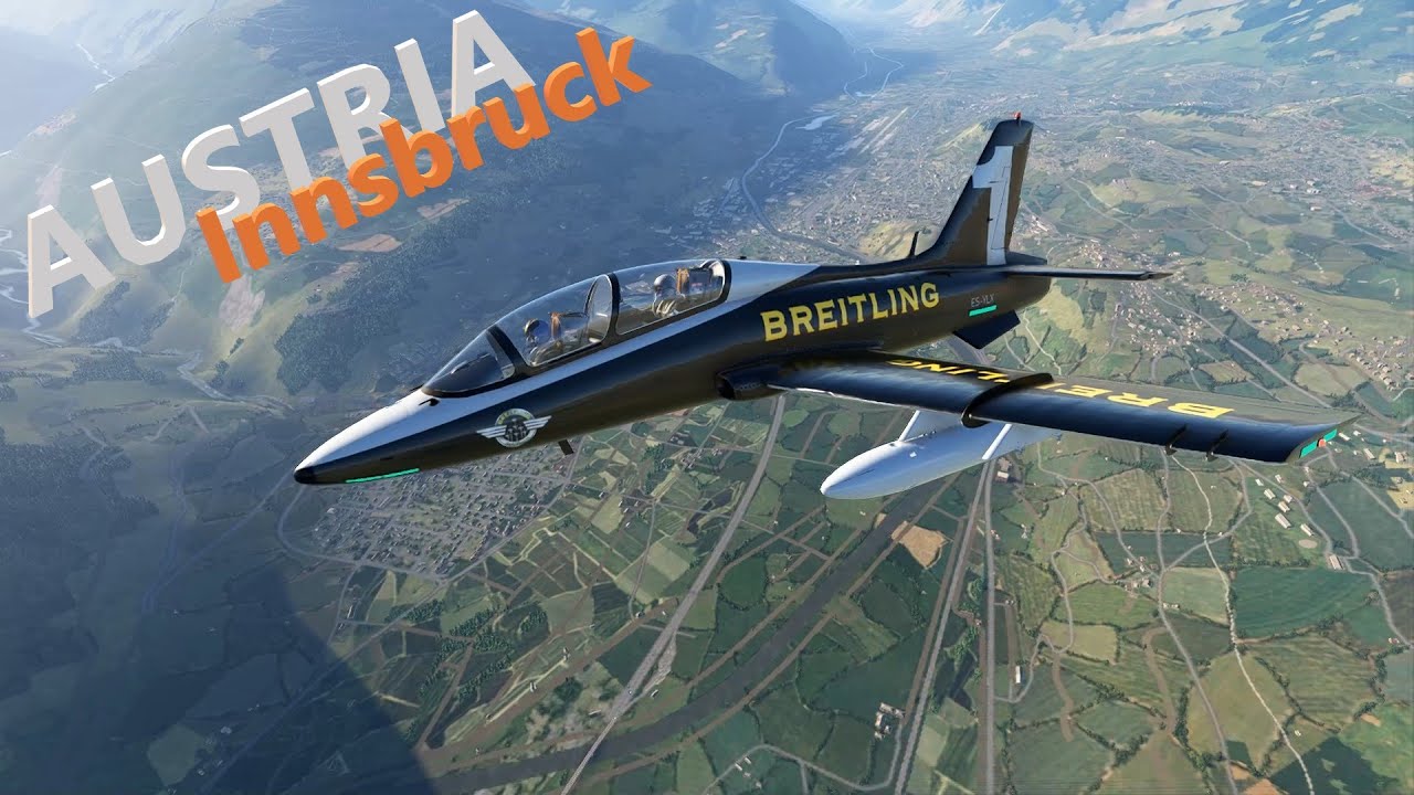 Avusturya inssbruck ta kısa bir uçuş