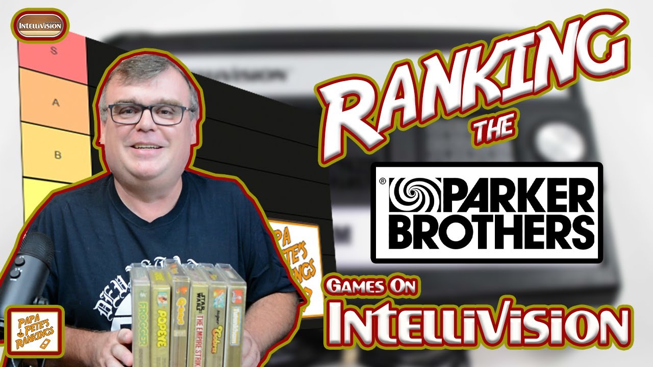 Ranking the Parker Brothers Games for Intellivison - Papa Pete's Rankings