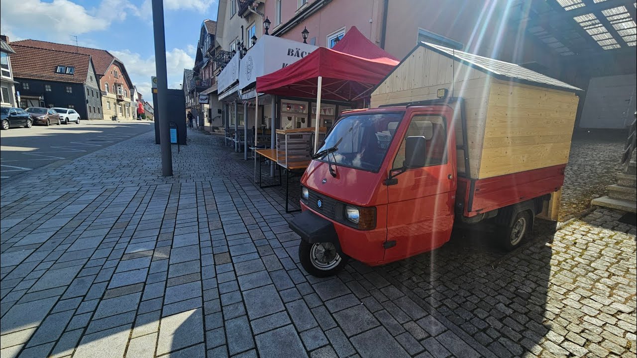 Ape tm 703 Diesel Auspuff und Magnetventil Probleme