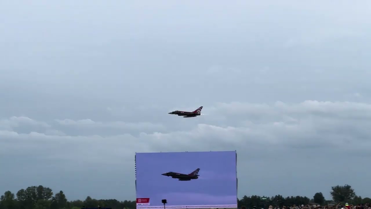 Airshow2023 EuroFighter Radom Polska 4K HDR