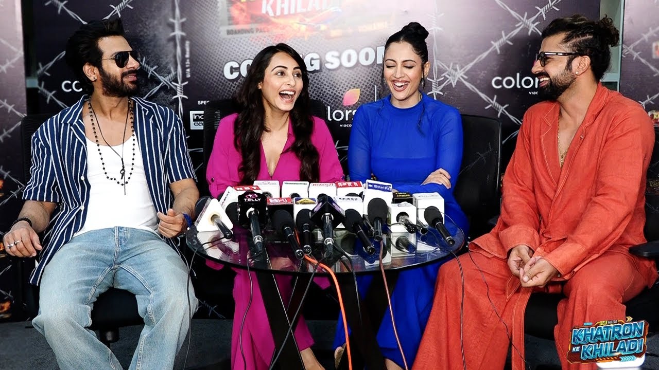 Aditi Sharma,Niyati Fatnani,Karan Veer Mehra,Kedar Aashish Mehrotra Interview For Khatron Ke Khiladi