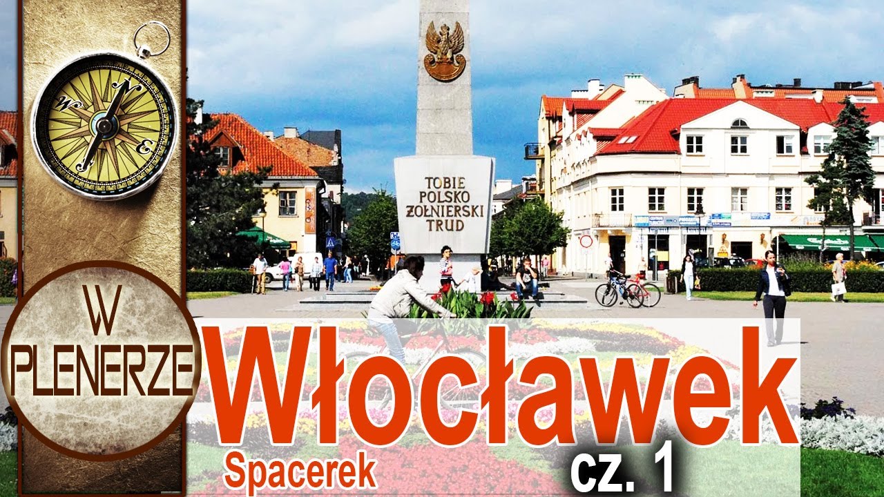 Włocławek - nowy dworzec i spacer po mieście