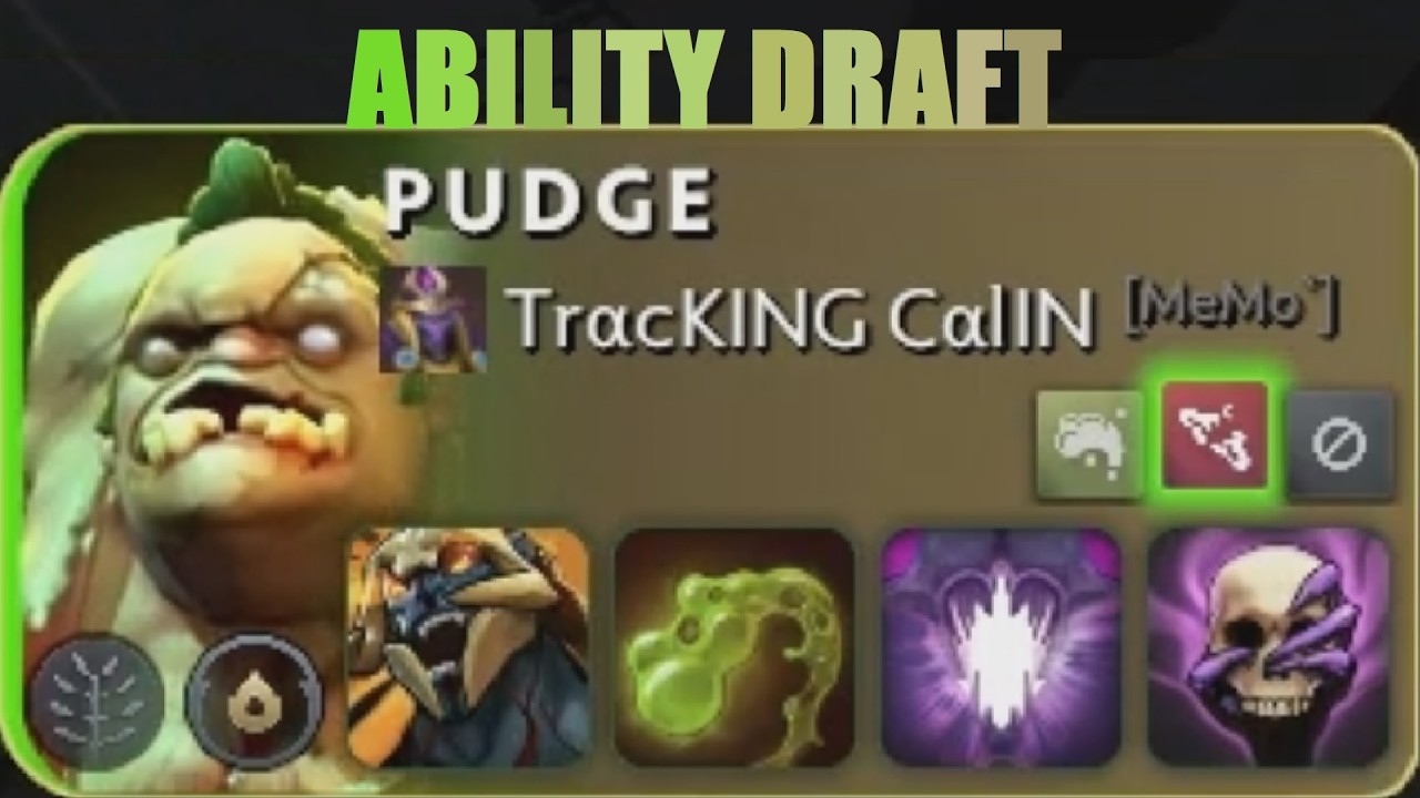 PUDGE ABILITY DRAFT | Dota Gameplay