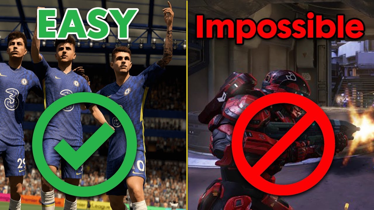 Top 10 Easiest Video Games To Go Pro In