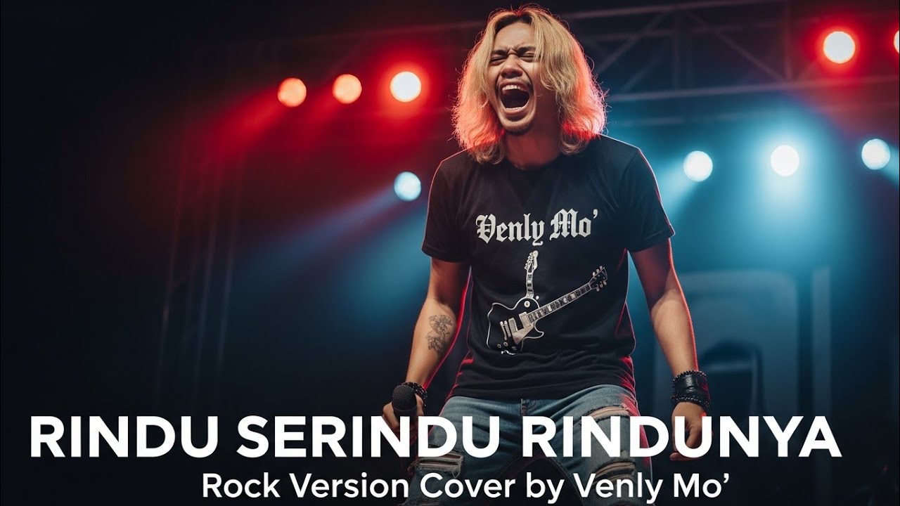 Rindu Serindu Rindunya – Spoon | Rock Version Paling Gacor Cover by Venly Mo'
