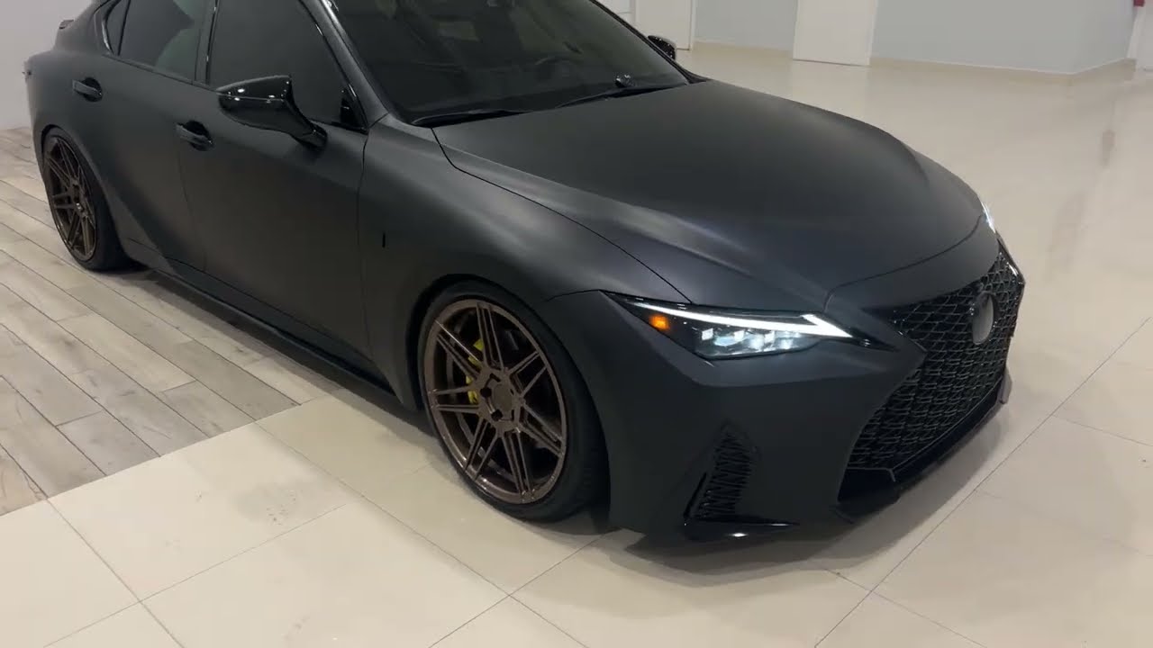 2021 LEXUS IS 350 F-SPORT PKG SEDAN AWD - STOCK#4343