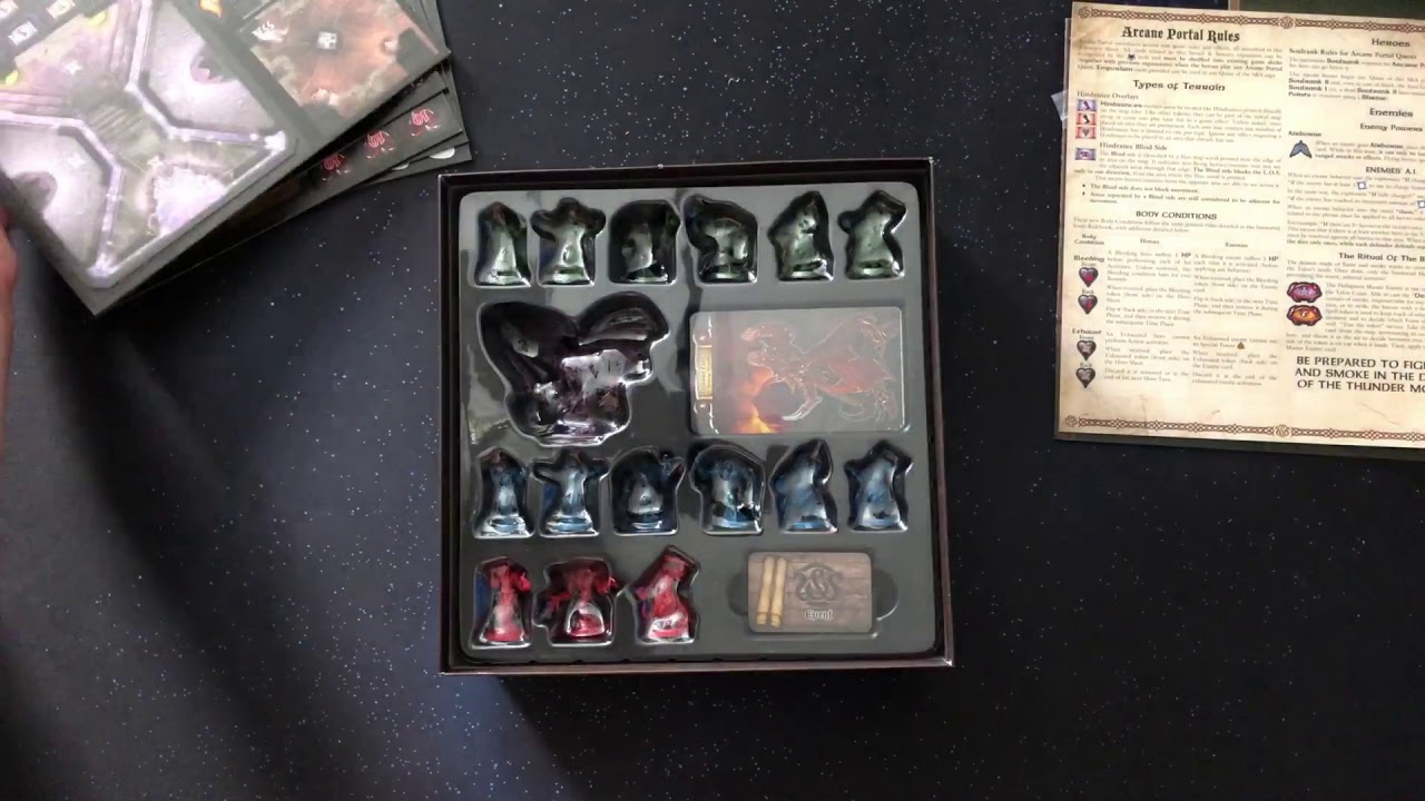 Sword and Sorcery Arcane Portal Expansion Unboxing