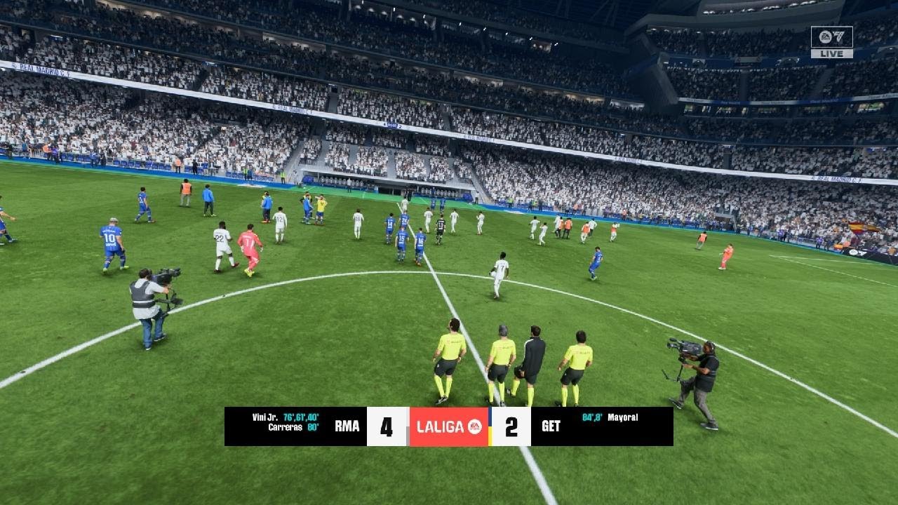 EA SPORTS FC 26 Real Madrid vs Getafe golazos de vinicius modo autentico nivel ultimate