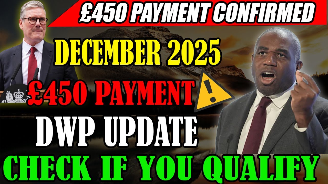 uk &pound;450 payment confirmed for december &mdash; check if you qualify! | uk wealth