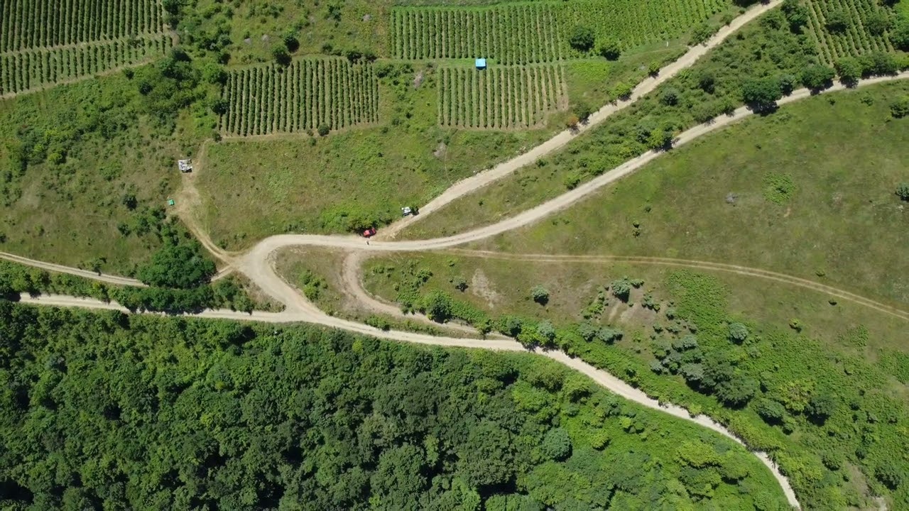 Selo Žarevo, Brus, Srbija (snimak dronom)