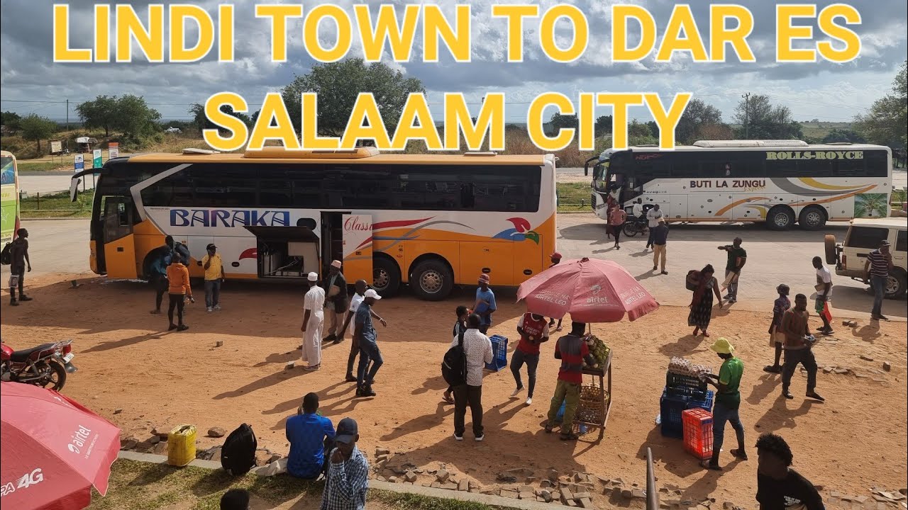 Traveling from Lindi town to Dar es Salaam City by Bus