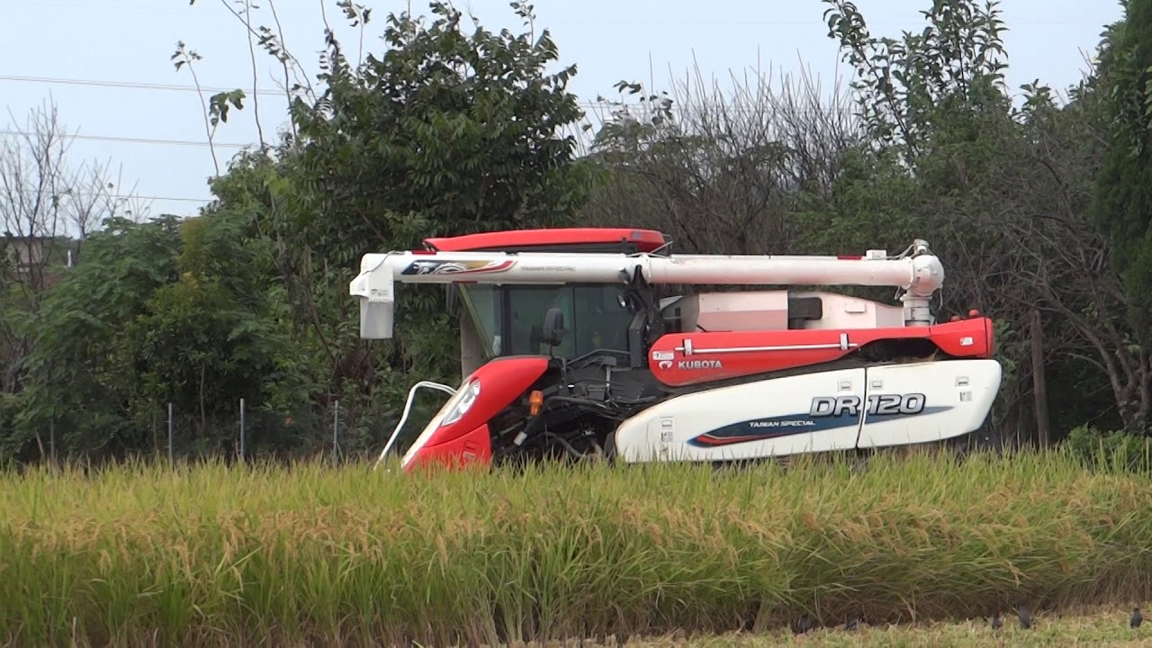 2018.11.18久保田DR120割稻機新車