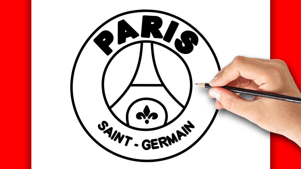 How To Draw PSG Paris Saint Germain Logo | DRAWING STEP BY STEP