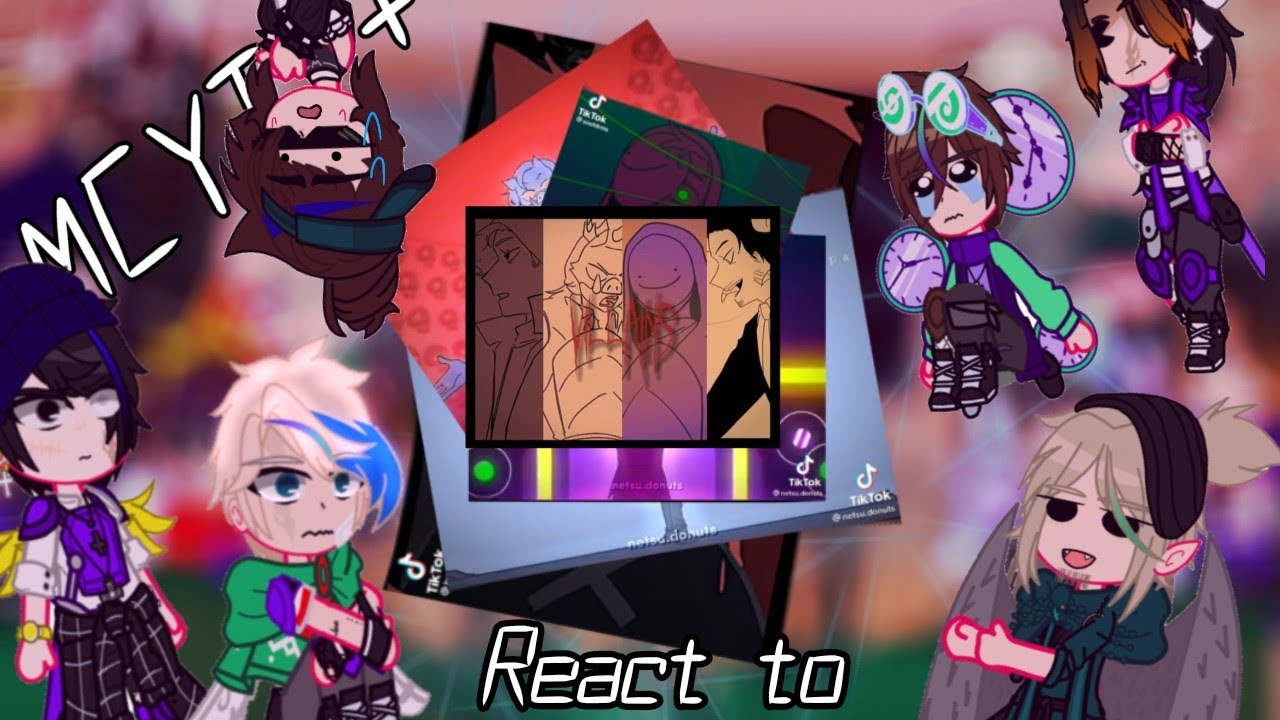 MCYT reacts to ◇♧Chaos Trio◇♧[]tiktoks[]¤♤angst¤♤[] ships?¿ [] GCRV×DSMP×MCYT[] GCRV