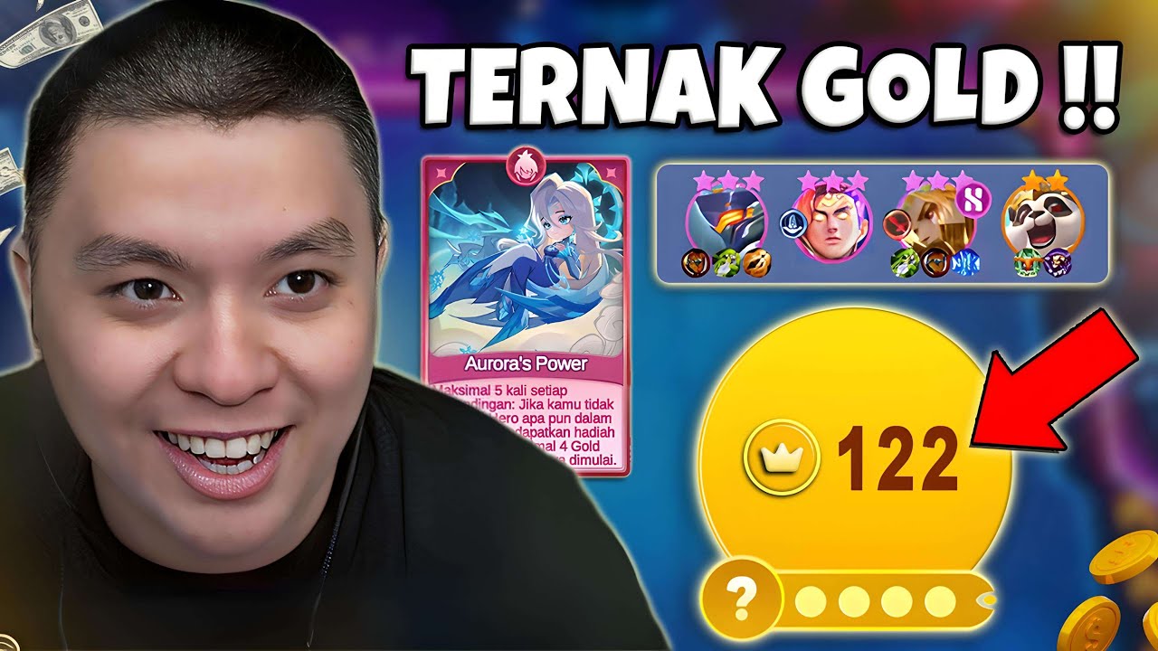GILA‼️DAPET 120+ GOLD DARI COMMANDER AURORA !! AUTO JADI SULTAN NGEROLL TIADA HENTI 🔥