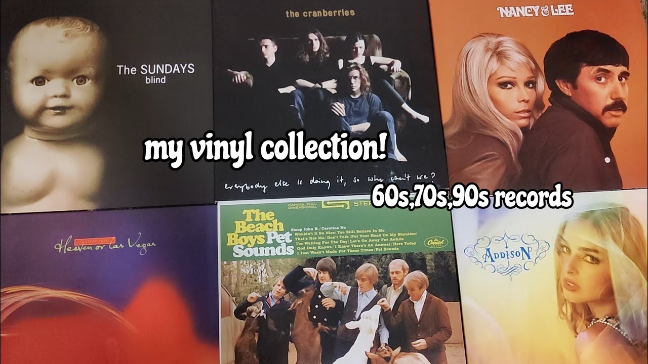 my vinyl collection: 60s, 70, 90s records! rock, pop, country, & more