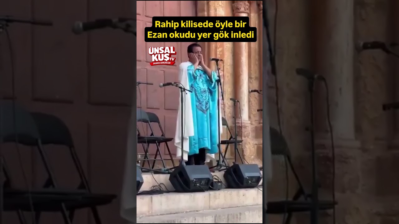 Rahip kilisede &ouml;yle bir Ezan okudu ki yer G&ouml;k inledi. Yer Portekiz