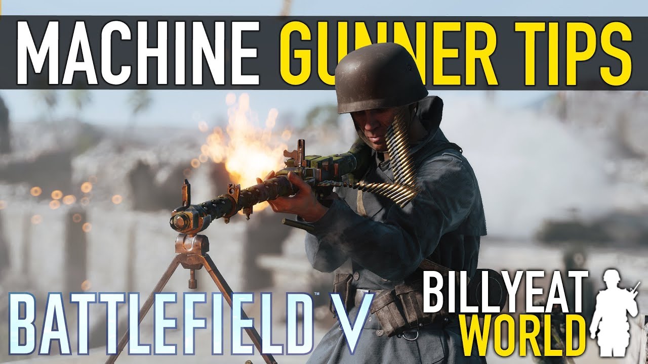 Support MACHINE GUNNER - MMG Tips and Tricks | BATTLEFIELD V