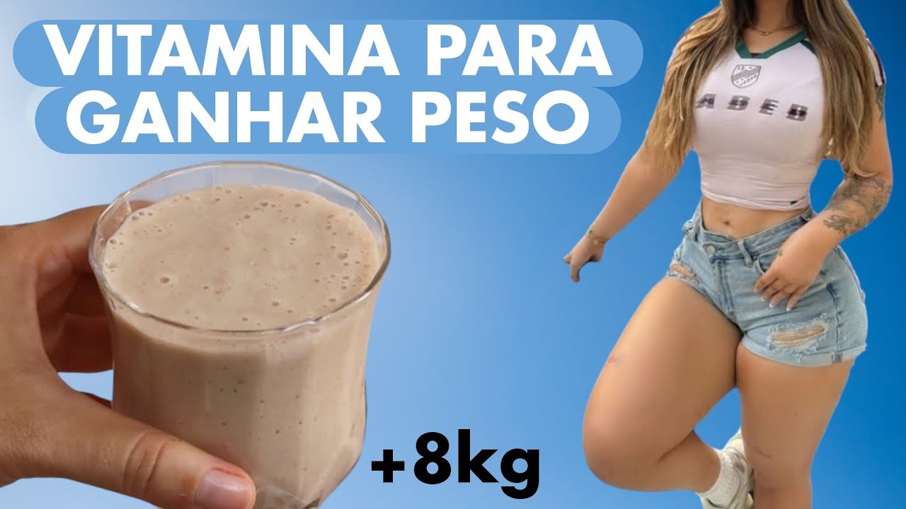 FAZ ENGORDAR, Ganhei 8kg | Hiper cal&oacute;rico CASEIRO! Como engordar/ Del&iacute;cia Saud&aacute;vel