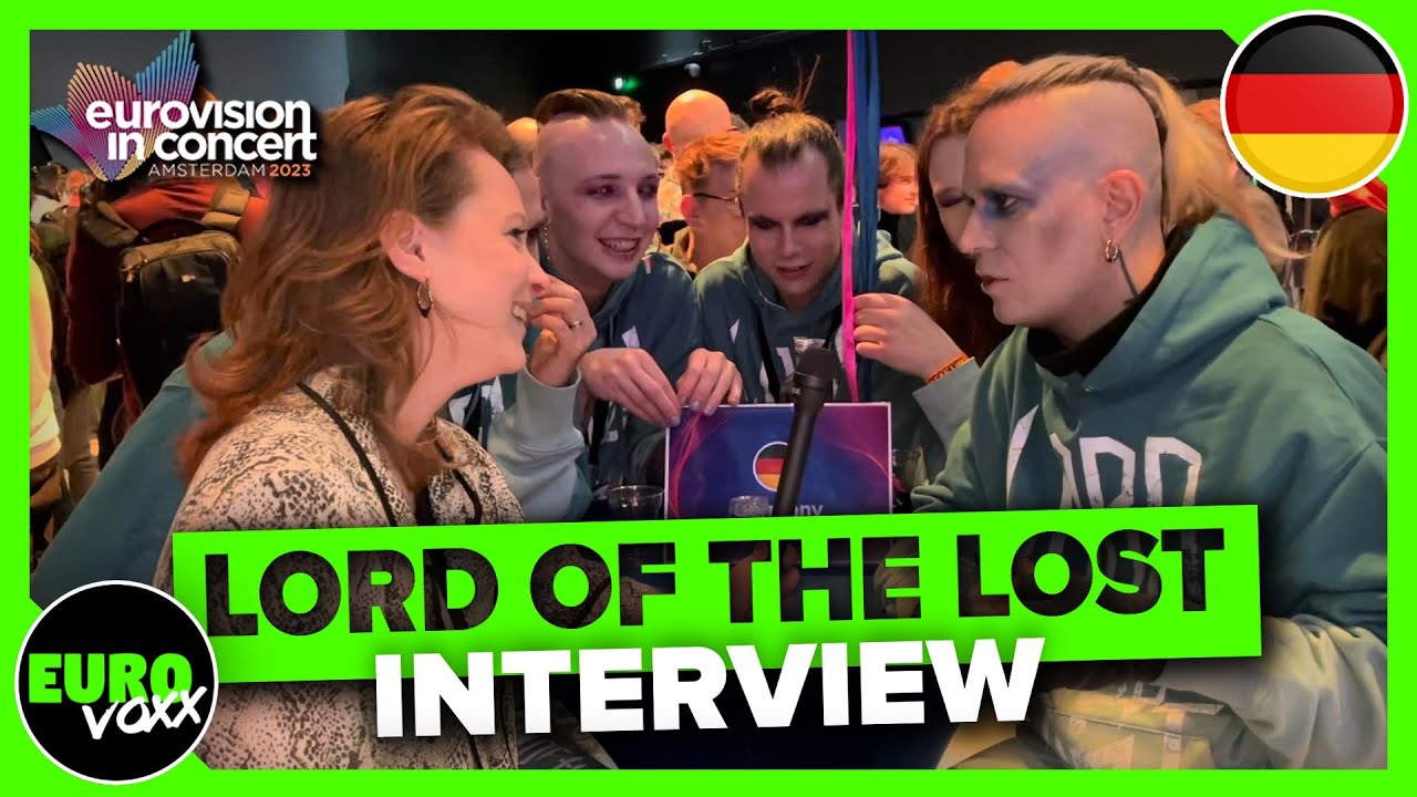LORD OF THE LOST - BLOOD & GLITTER (INTERVIEW) // Eurovision in Concert // Germany Eurovision 2023