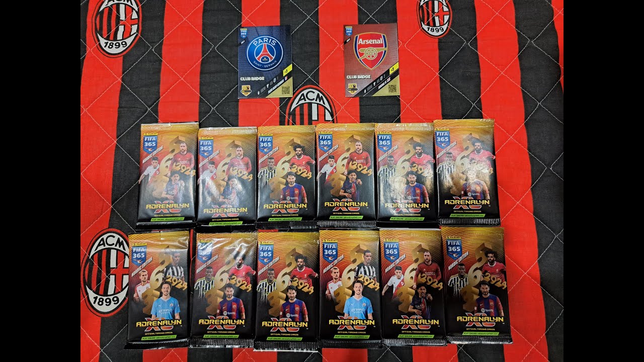 FIFA 365 2024 - POJEDYNEK PSG vs ARSENAL - UNBOXING 12 SASZETEK - ILE WPADŁO NORDYK&Oacute;W?? KTO WYGRAŁ??